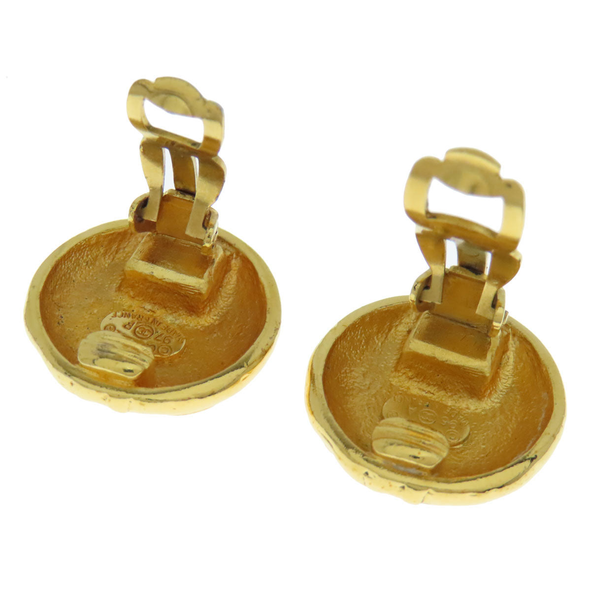 CHANEL COCO Mark Earring Metal Ladies [Used]