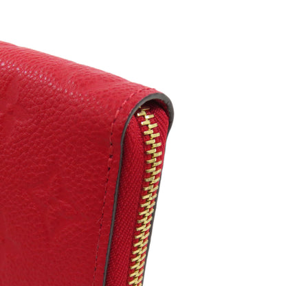 LOUIS VUITTON M61701 Portefeiulle・Clemence Long wallet (with coin pocket) Empreinte Ladies [Used]