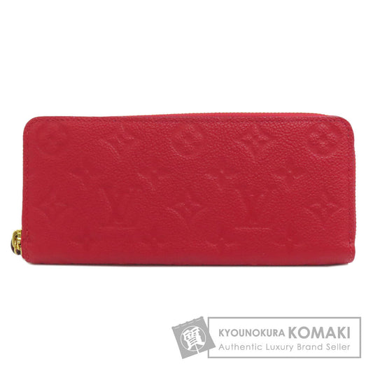 LOUIS VUITTON M61701 Portefeiulle・Clemence Long wallet (with coin pocket) Empreinte Ladies [Used]