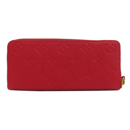 LOUIS VUITTON M61701 Portefeiulle・Clemence Long wallet (with coin pocket) Empreinte Ladies [Used]