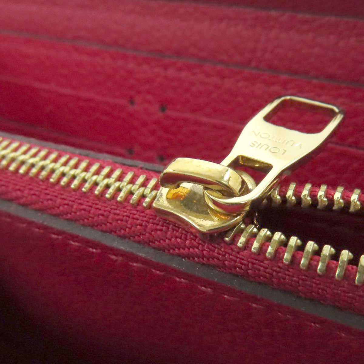 LOUIS VUITTON M61701 Portefeiulle・Clemence Long wallet (with coin pocket) Empreinte Ladies [Used]