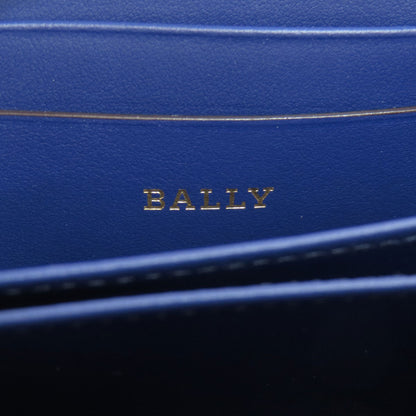 BALLY Barry Stripe coin purse Leather Ladies [Used]
