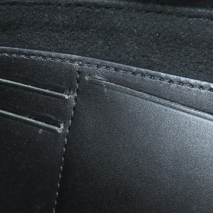 MaisonMargiela logo Long wallet (no coin pocket) Leather Ladies [Used]