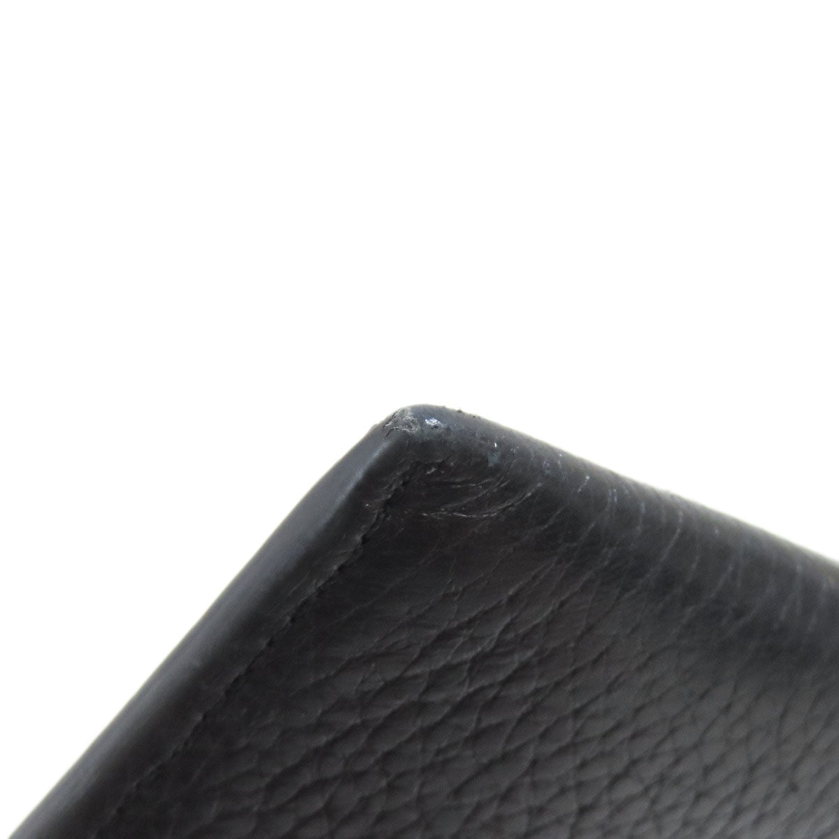 MaisonMargiela logo Long wallet (no coin pocket) Leather Ladies [Used]