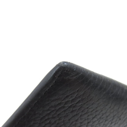 MaisonMargiela logo Long wallet (no coin pocket) Leather Ladies [Used]