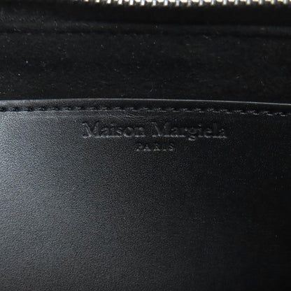 MaisonMargiela logo Long wallet (no coin pocket) Leather Ladies [Used]