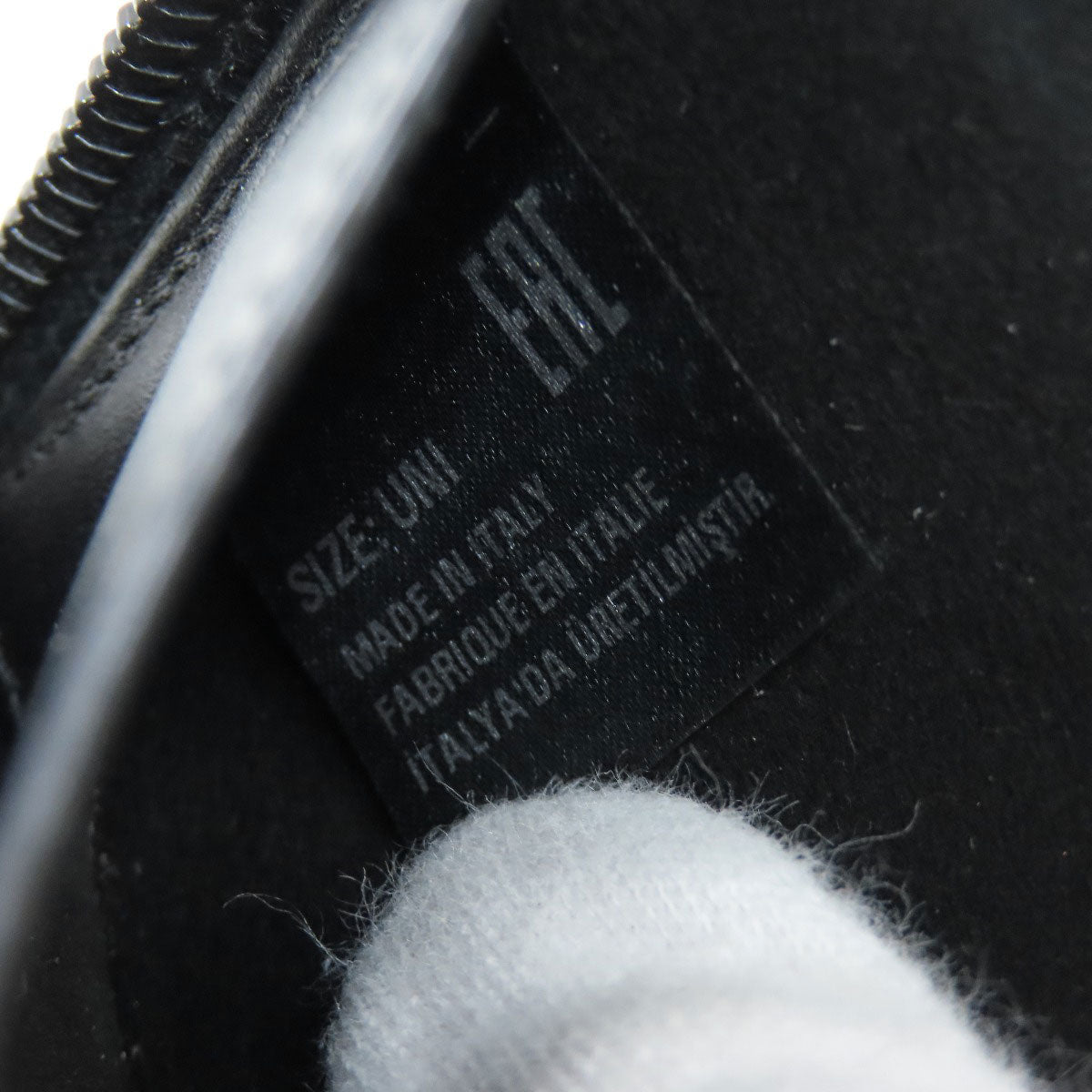 MaisonMargiela logo Long wallet (no coin pocket) Leather Ladies [Used]