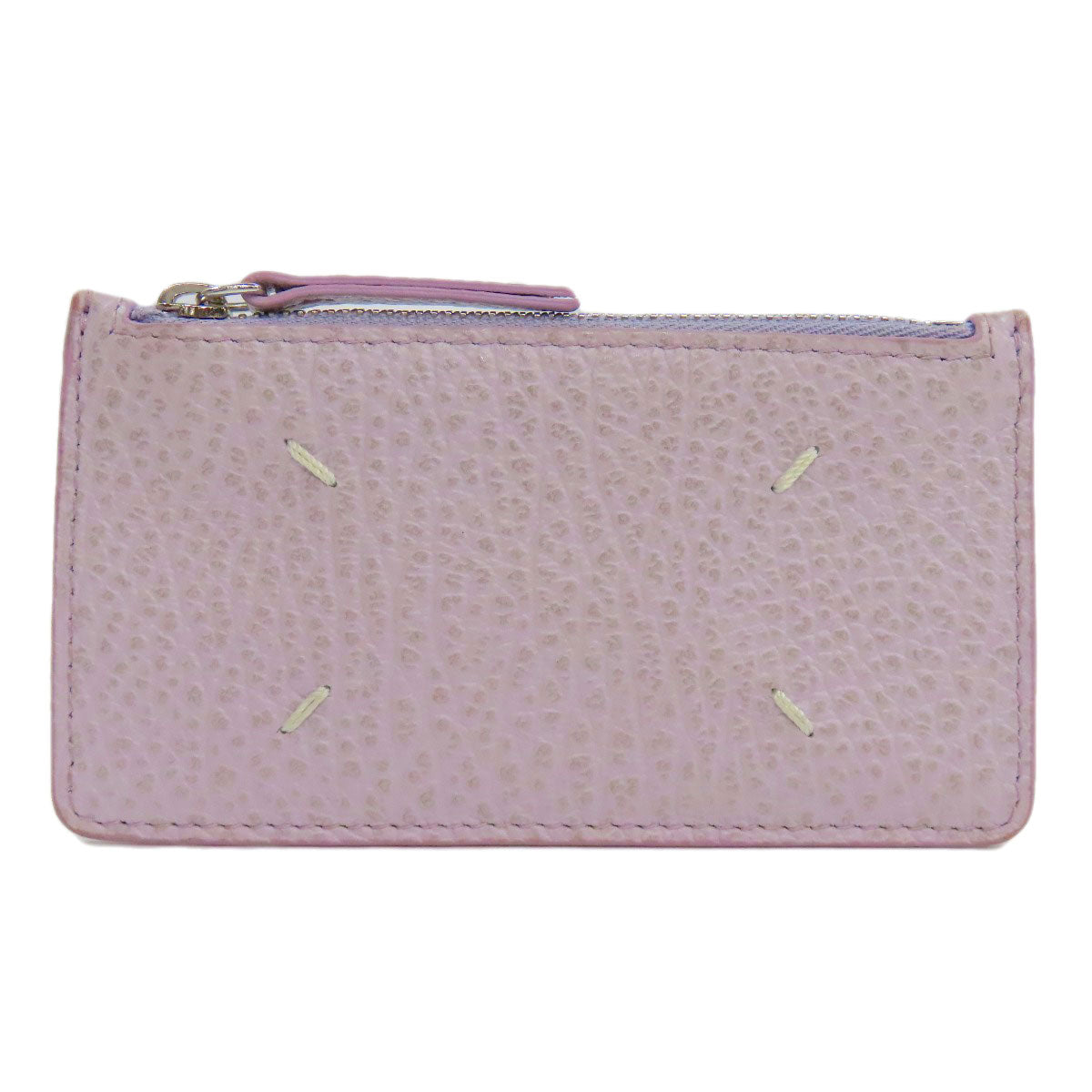 MaisonMargiela logo coin purse Leather Ladies [Used]