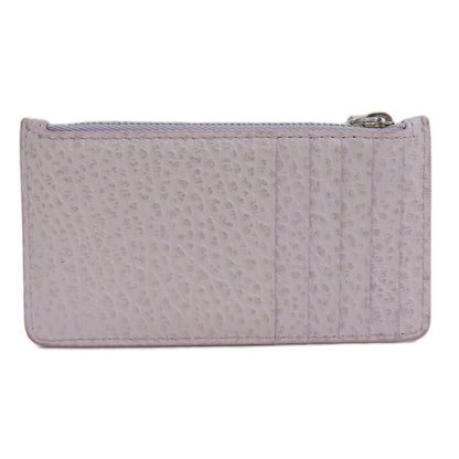 MaisonMargiela logo coin purse Leather Ladies [Used]