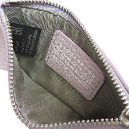 MaisonMargiela logo coin purse Leather Ladies [Used]