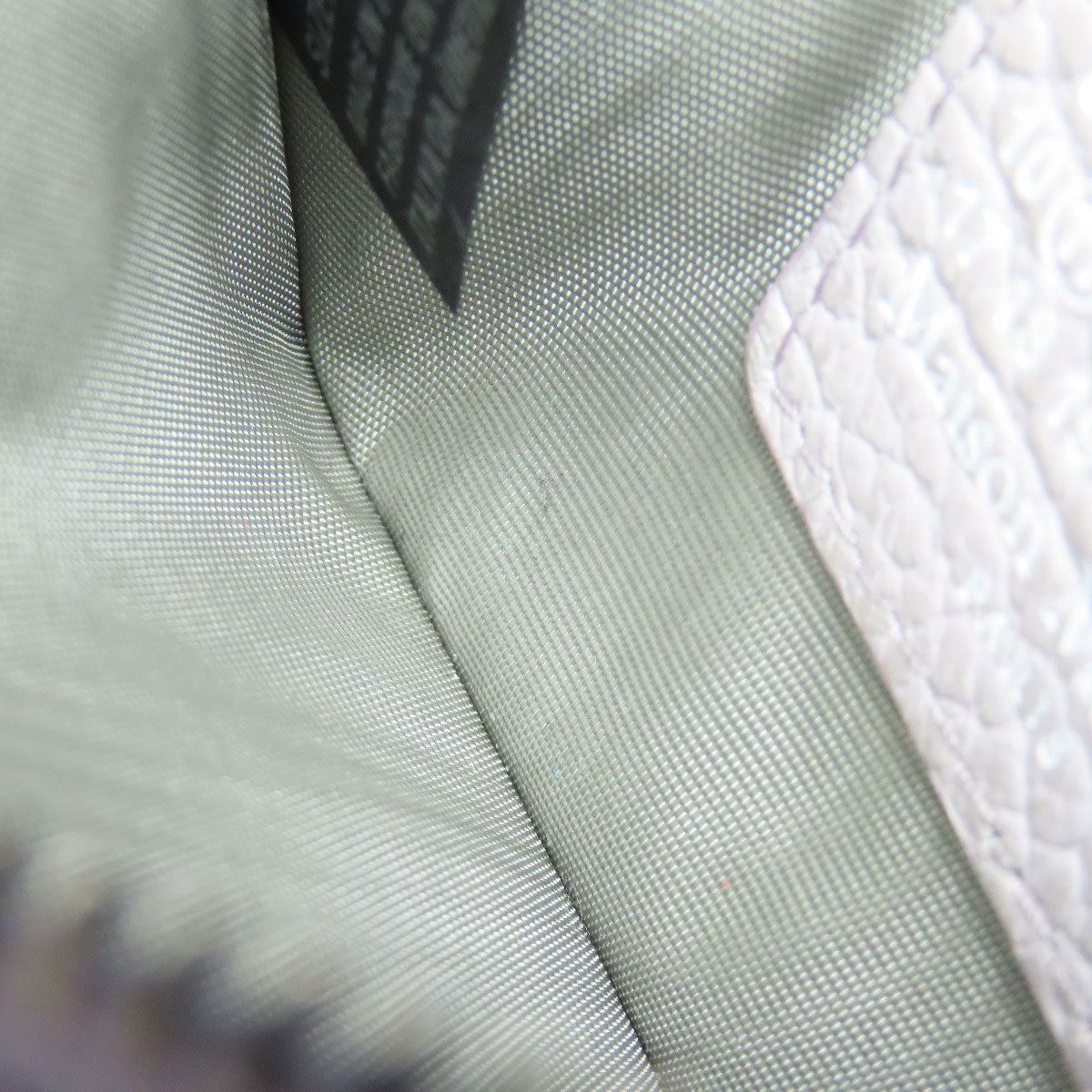 MaisonMargiela logo coin purse Leather Ladies [Used]