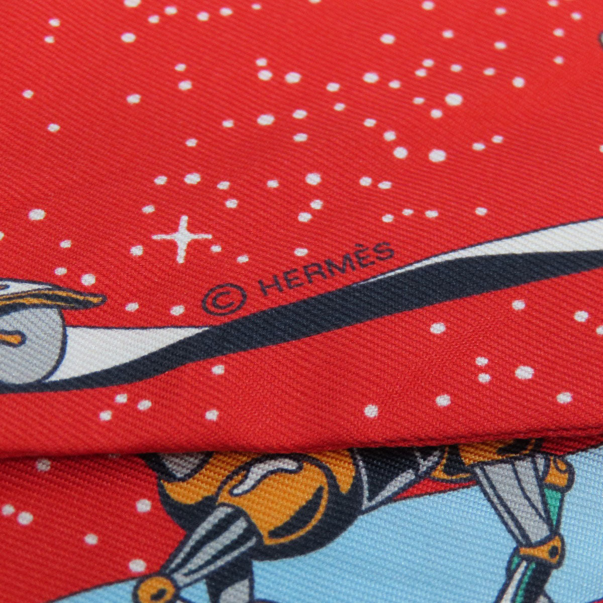 HERMES Twilly Scarf Silk Ladies [Used]