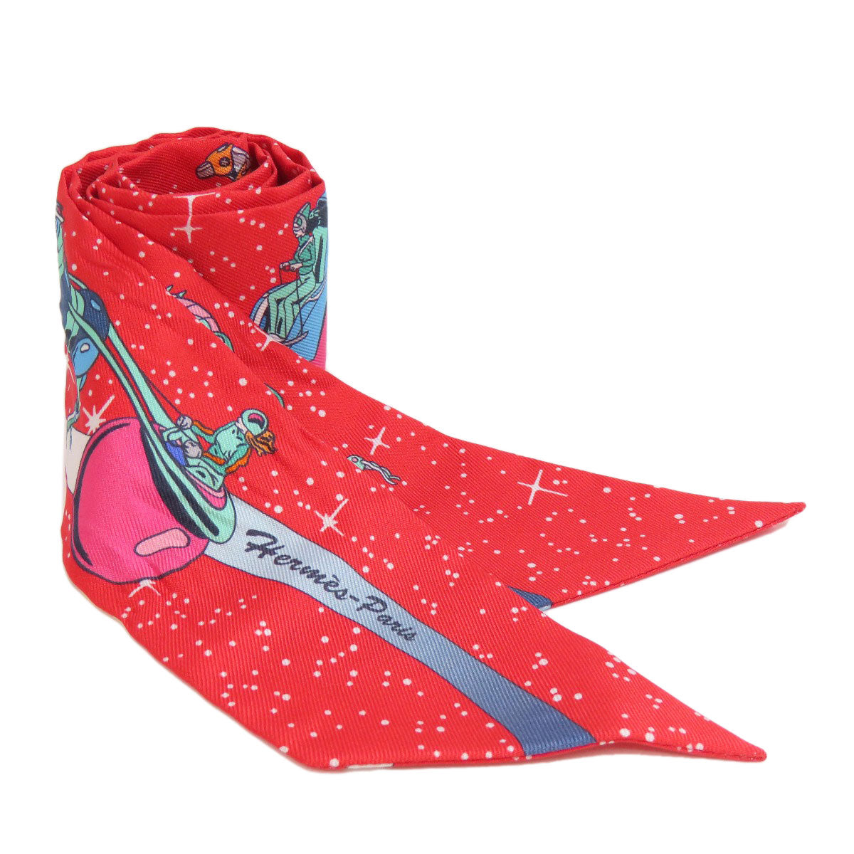HERMES Twilly Scarf Silk Ladies [Used]