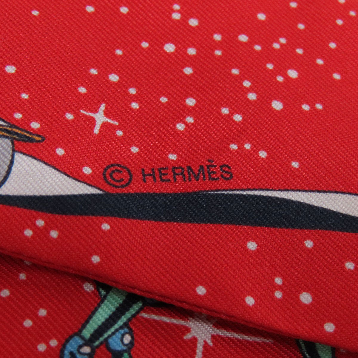 HERMES Twilly Scarf Silk Ladies [Used]