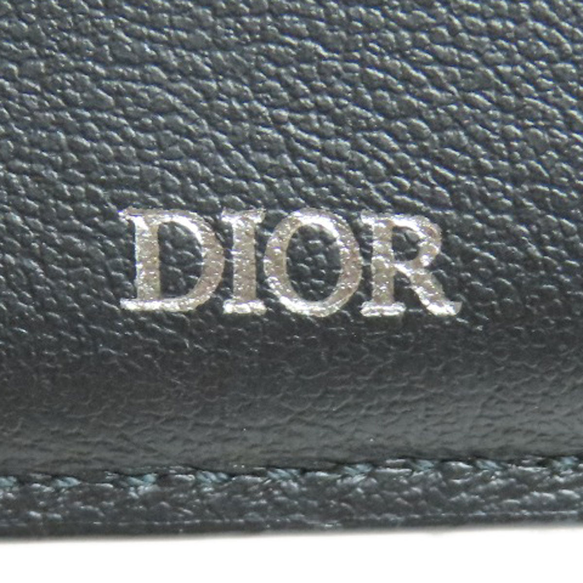 CHRISTIAN DIOR Trotter pattern Bifold Wallet with Coin Pocket Canvas Ladies [Used]