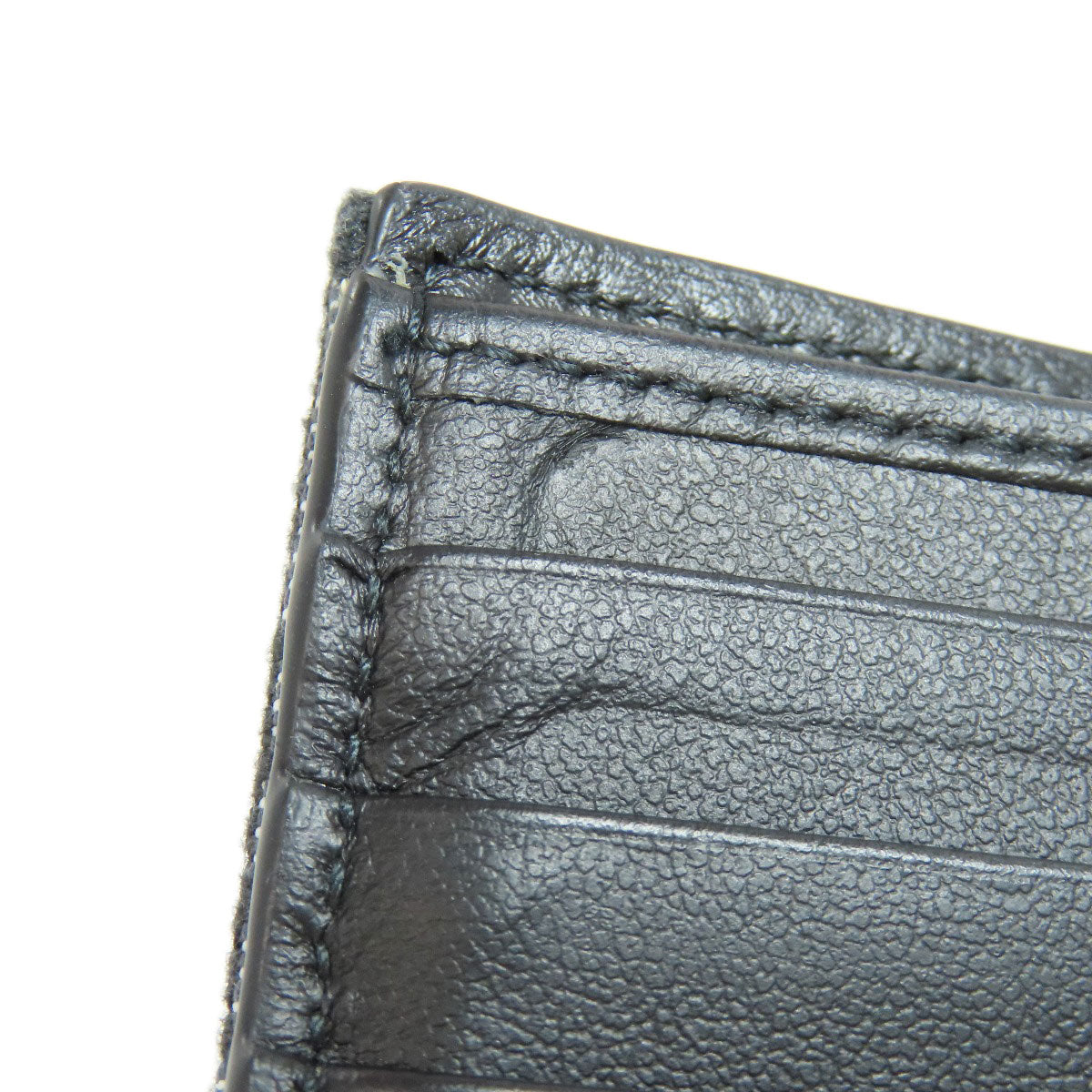CHRISTIAN DIOR Trotter pattern Bifold Wallet with Coin Pocket Canvas Ladies [Used]