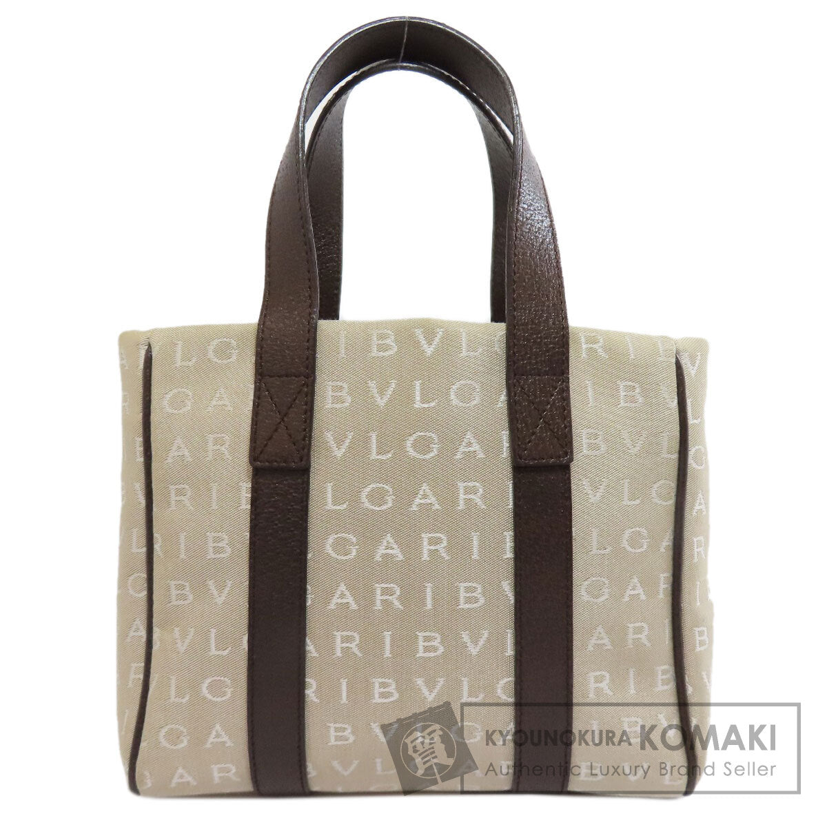 BVLGARI   Handbag Logomania Mini Tote Canvas Ladies