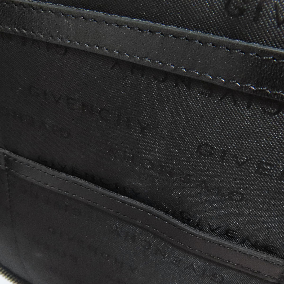 GIVENCHY logo Shoulder Bag Canvas Ladies [Used]