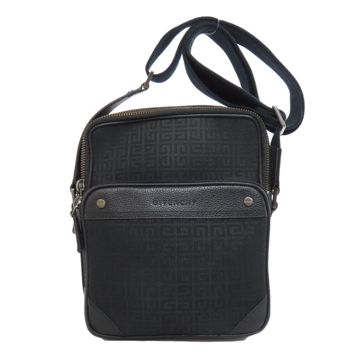 GIVENCHY logo Shoulder Bag Canvas Ladies [Used]