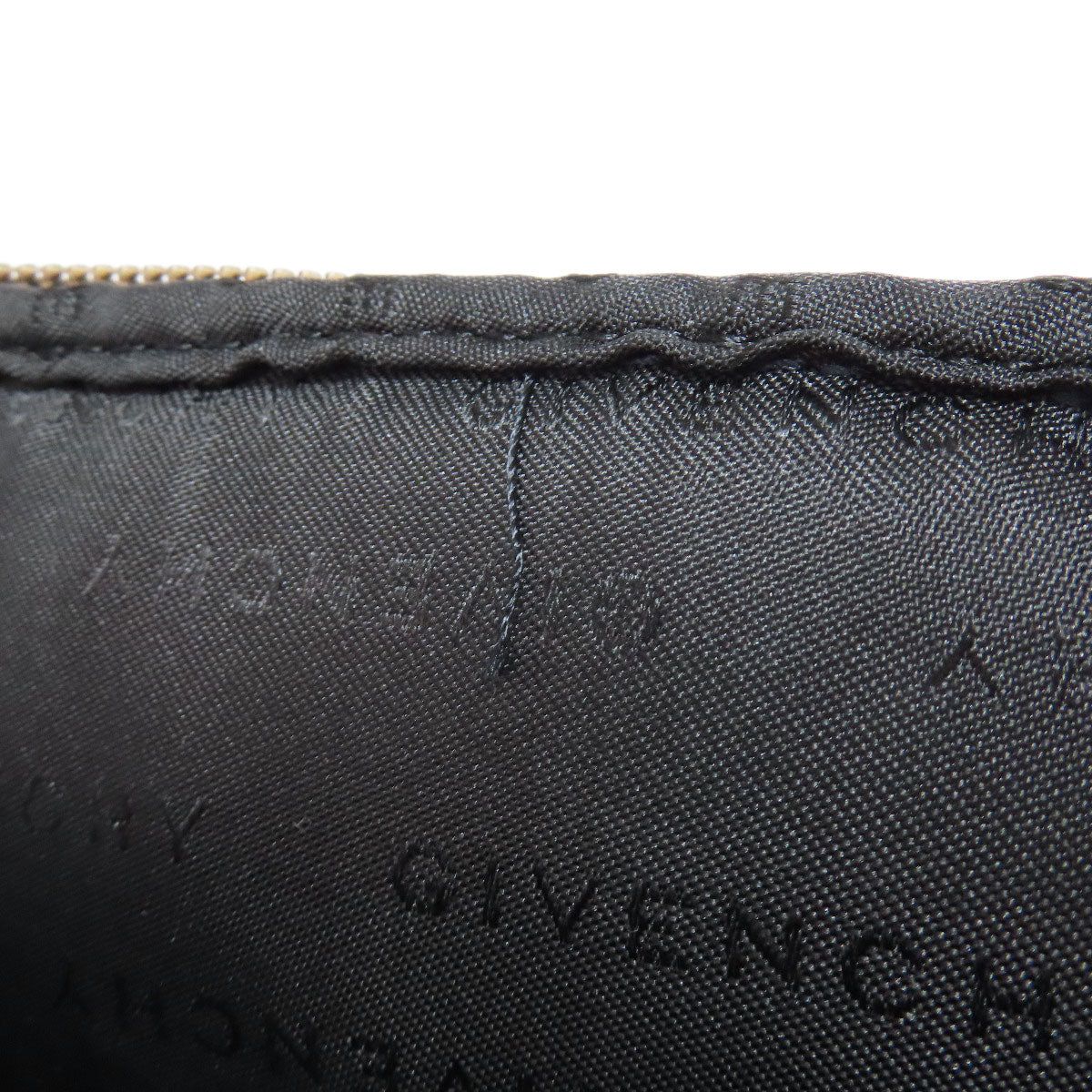 GIVENCHY logo Shoulder Bag Canvas Ladies [Used]