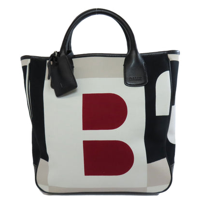 BALLY   Handbag B logo Canvas Ladies