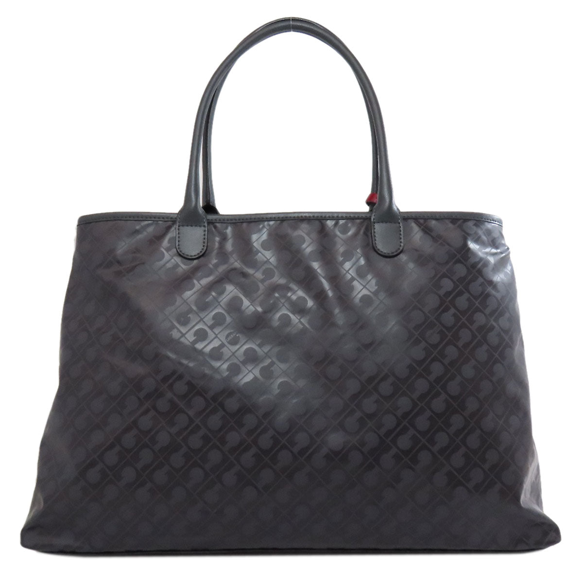 GHERARDINI   Tote Bag Logo motif softy Polyester Polyurethane coatingLadies