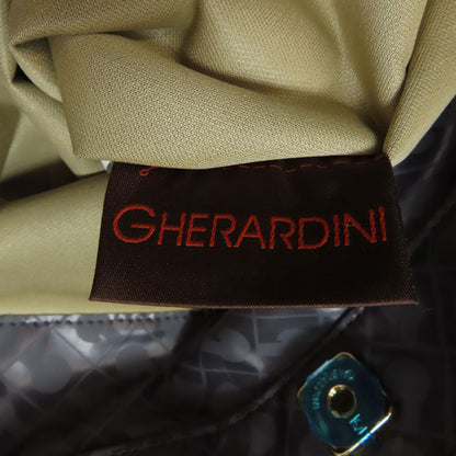 GHERARDINI   Tote Bag Logo motif softy Polyester Polyurethane coatingLadies