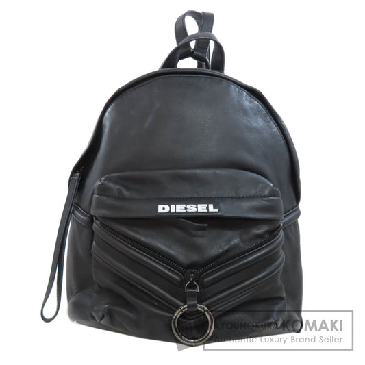 DIESEL   Backpack Â· Daypack logo Leather Ladies