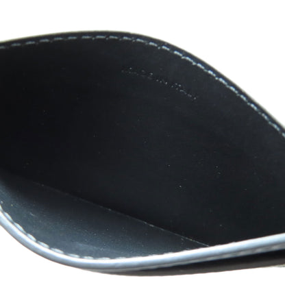 CELINE Triomphe Card Case Leather Ladies [Used]