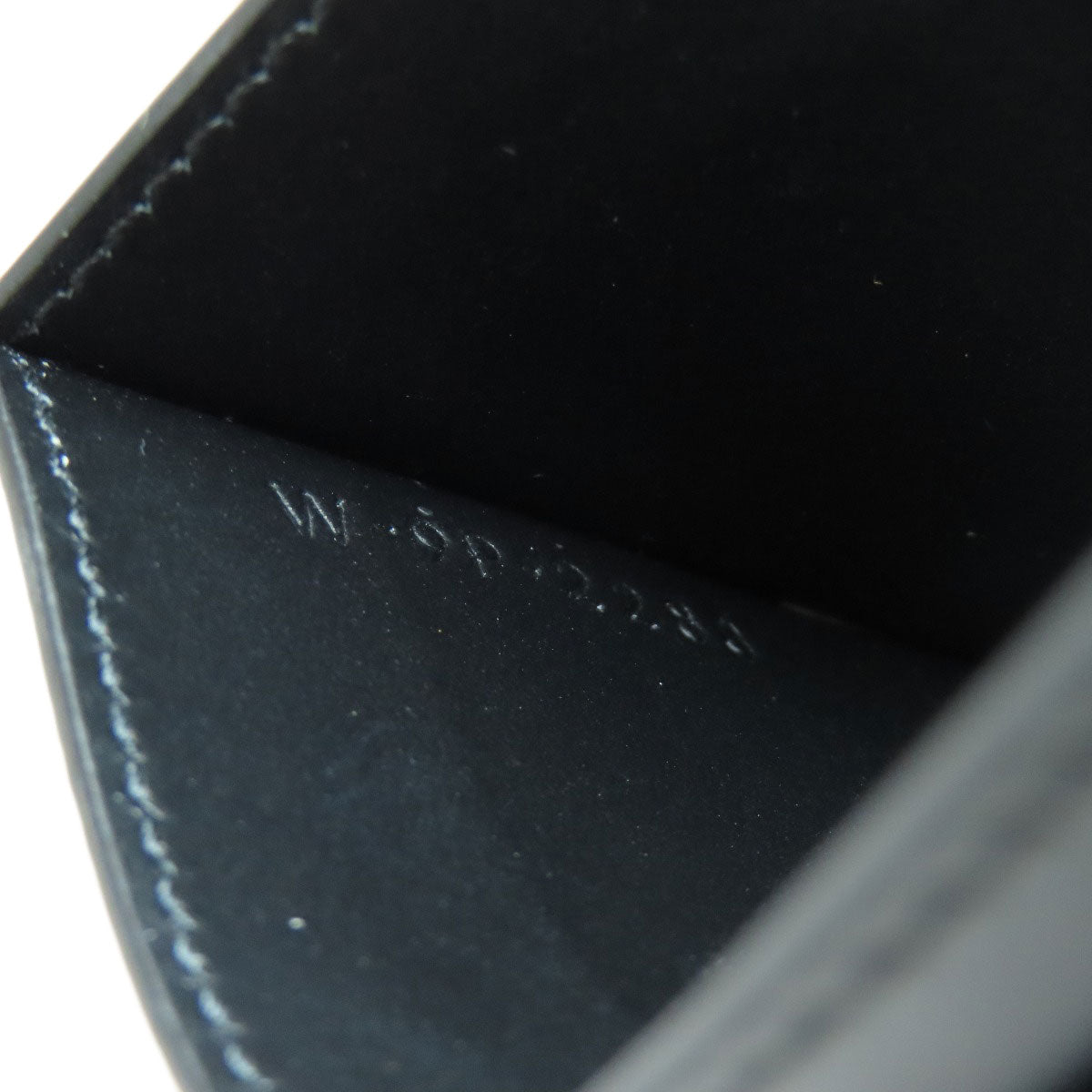 CELINE Triomphe Card Case Leather Ladies [Used]