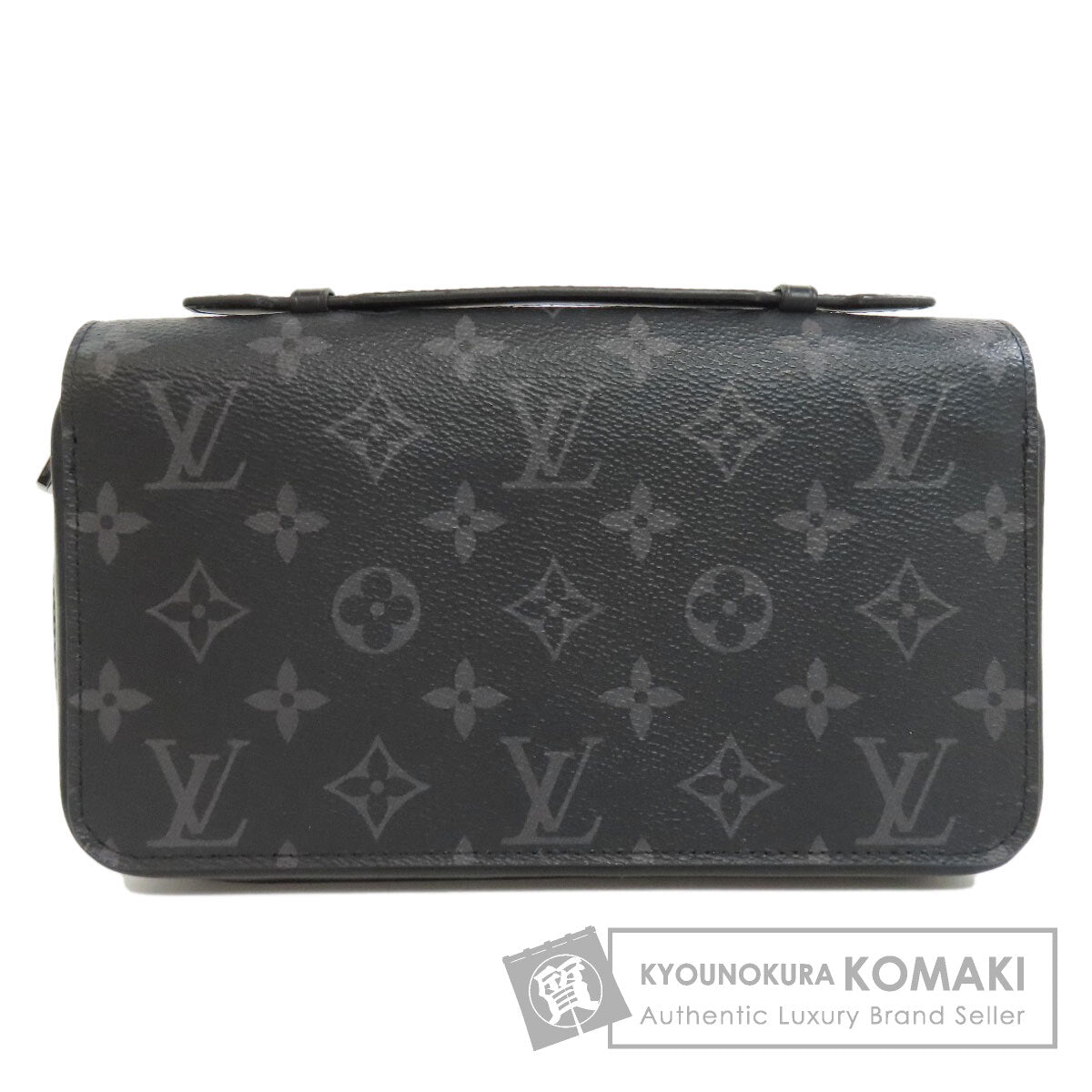 LOUIS VUITTON M61698 Zippy XL business bag Monogram Eclipse Ladies [Used]
