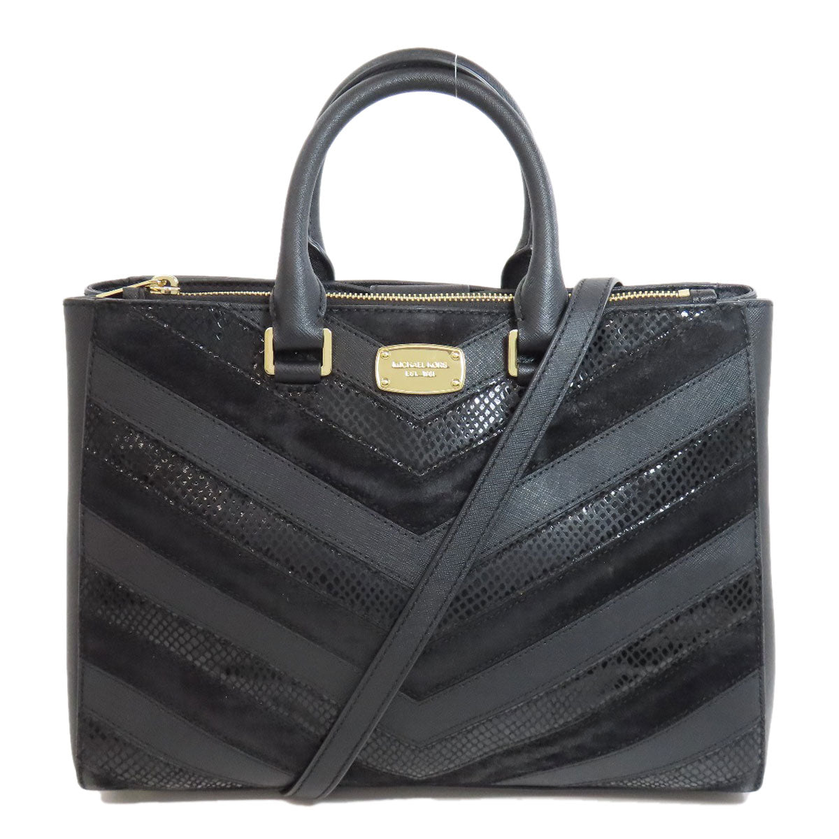 MICHAEL MICHAEL KORS 2WAY Handbag Leather Ladies [Used]