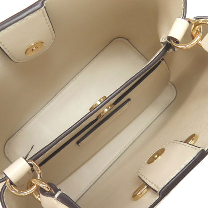 Michael Kors Platt 2WAY Handbag Leather Ladies [Used]