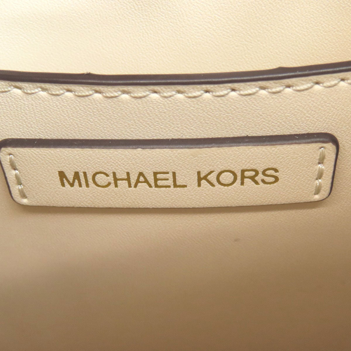 Michael Kors Platt 2WAY Handbag Leather Ladies [Used]