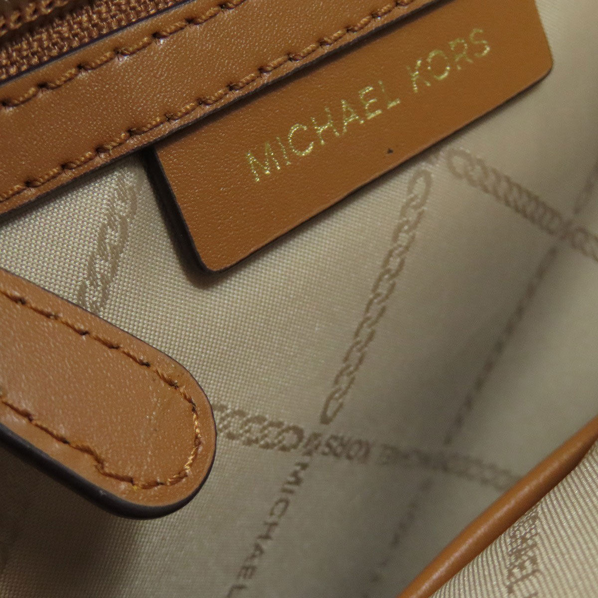 Michael Kors MK signature Backpack Â· Daypack PVC Ladies [Used]