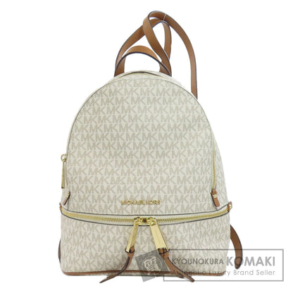 Michael Kors MK signature Backpack Â· Daypack PVC Ladies [Used]