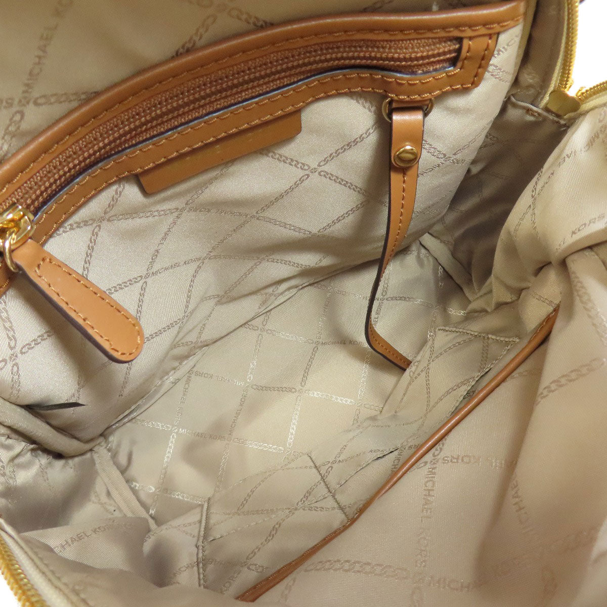 Michael Kors MK signature Backpack Â· Daypack PVC Ladies [Used]