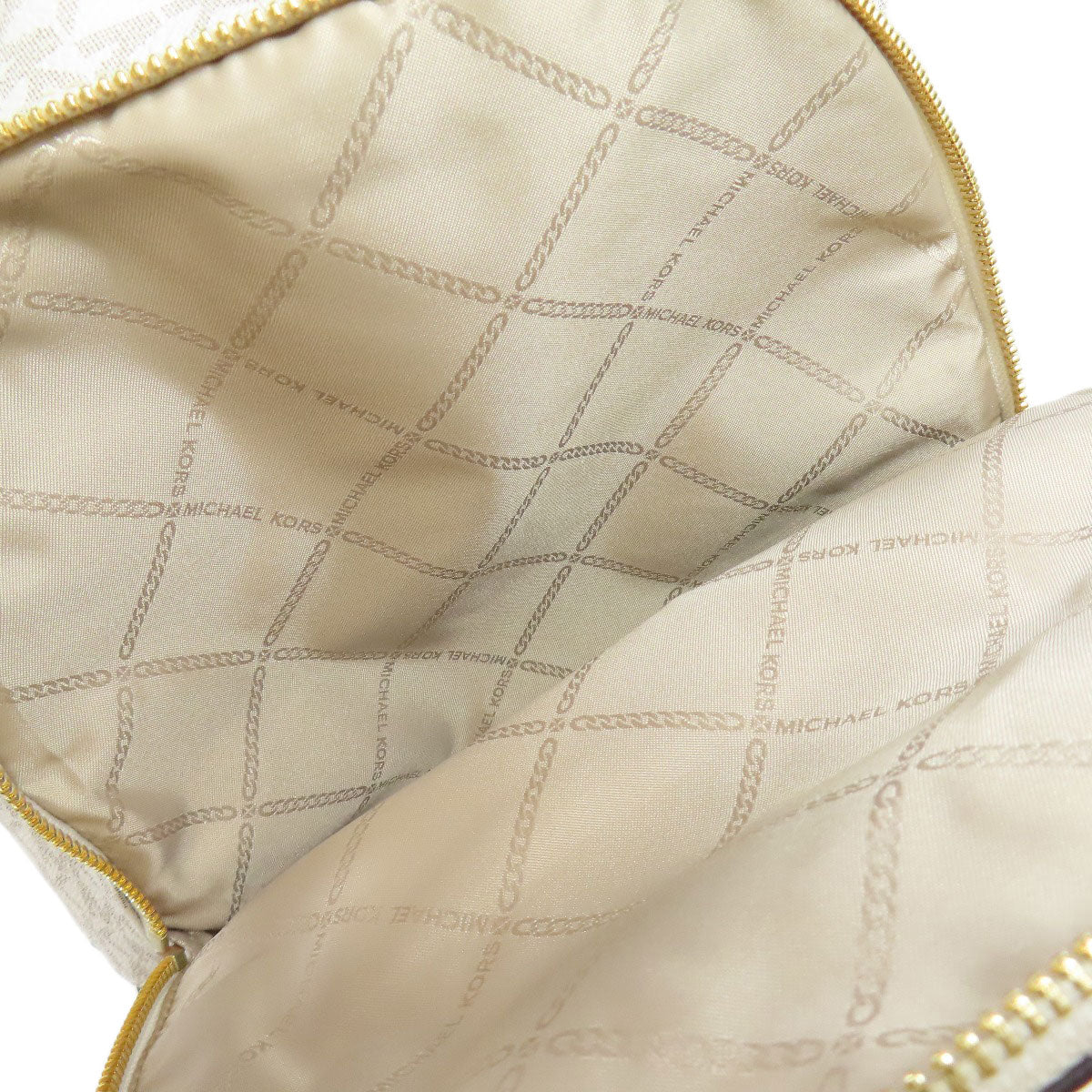 Michael Kors MK signature Backpack Â· Daypack PVC Ladies [Used]