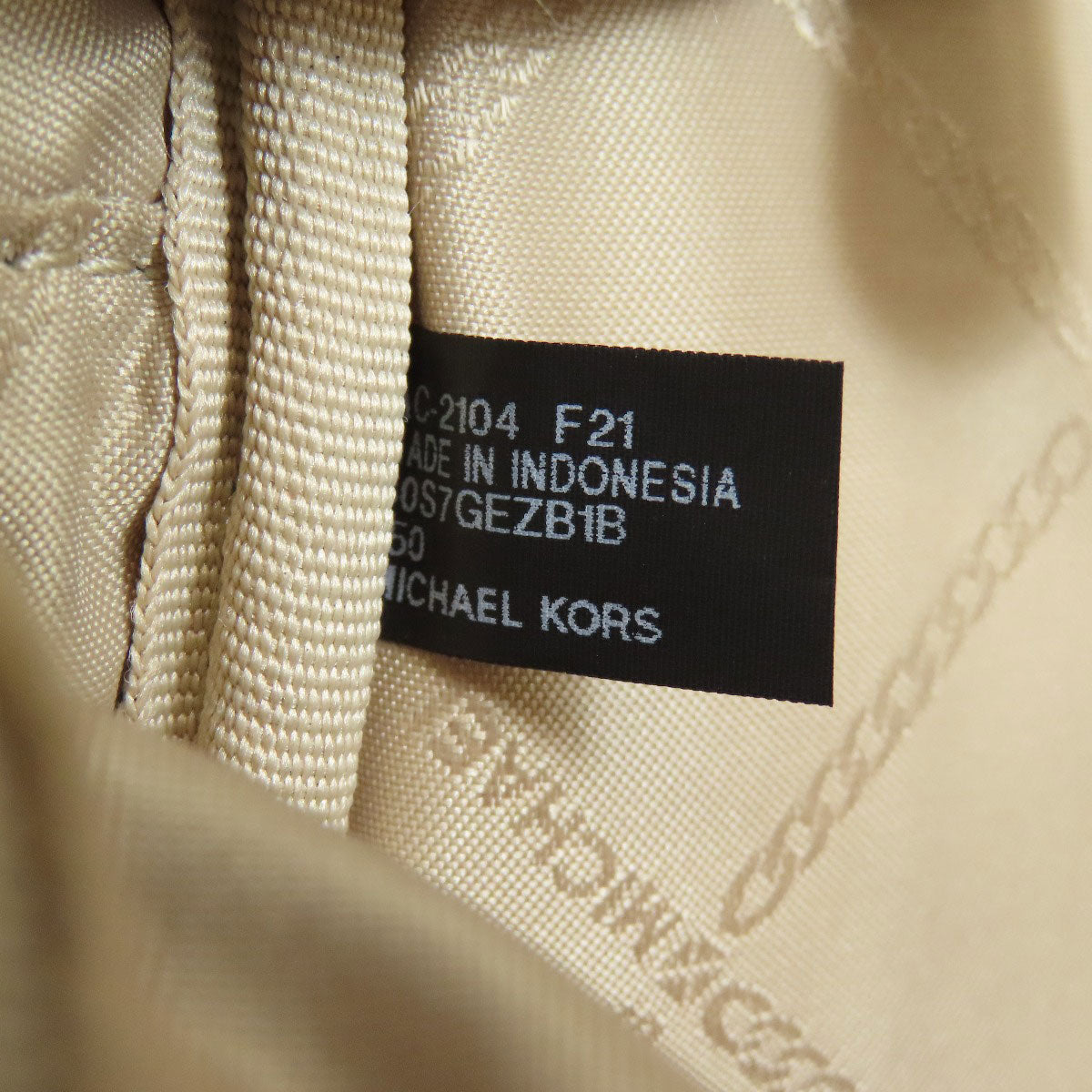 Michael Kors MK signature Backpack Â· Daypack PVC Ladies [Used]