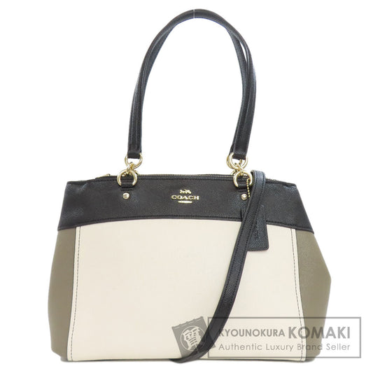 COACH F24549 2WAY Handbag Leather Ladies [Used]