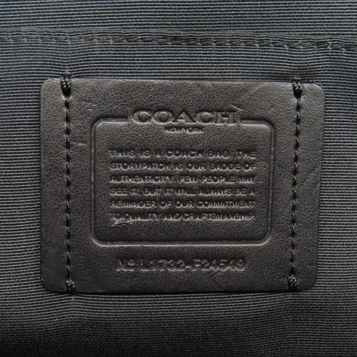 COACH F24549 2WAY Handbag Leather Ladies [Used]