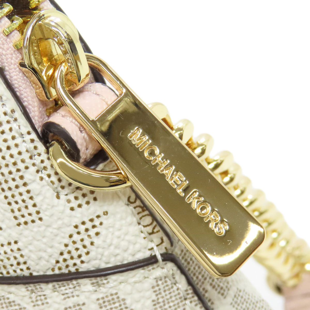 Michael Kors 35F1GTVC6B MK signature Shoulder Bag PVC Ladies [Used]