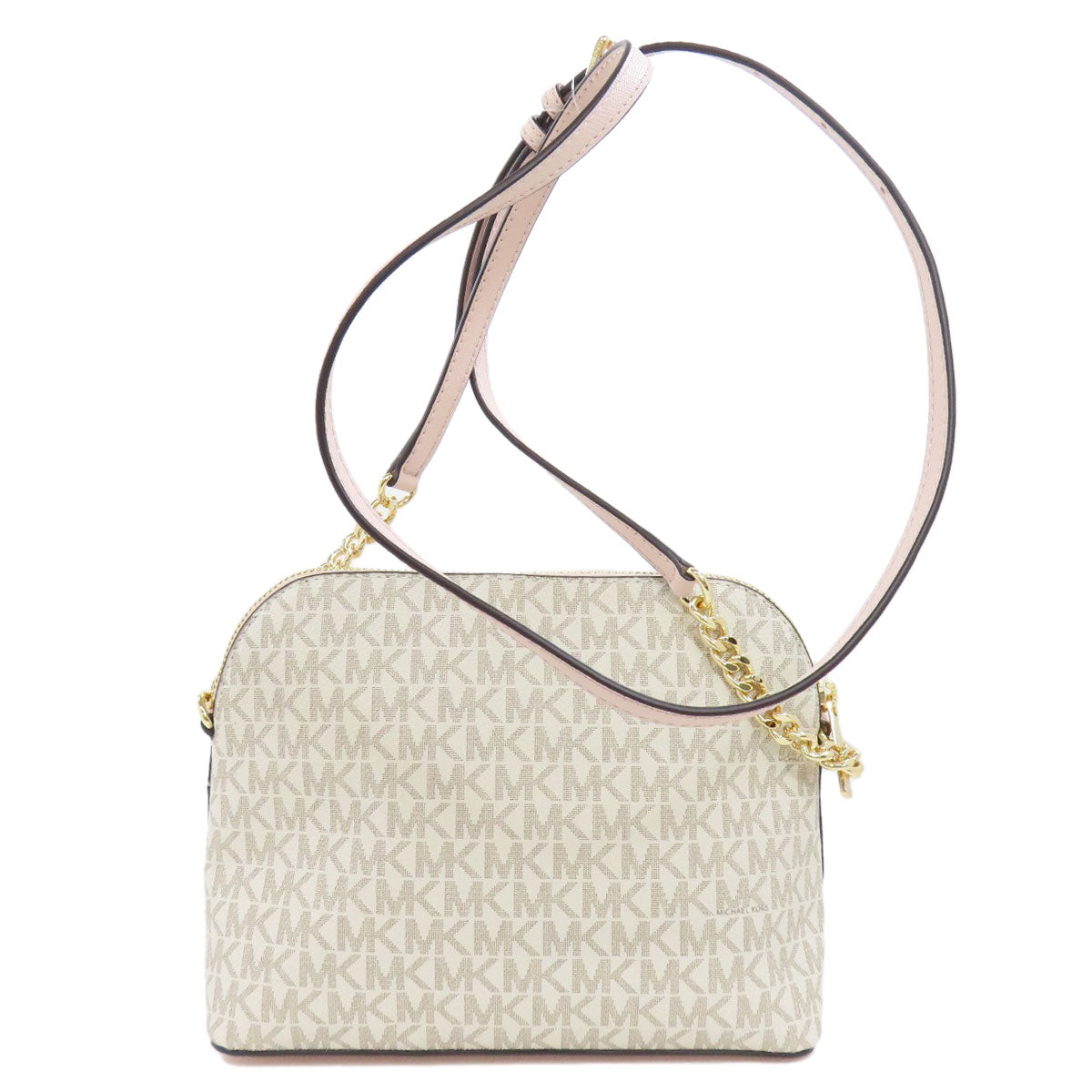 Michael Kors 35F1GTVC6B MK signature Shoulder Bag PVC Ladies [Used]