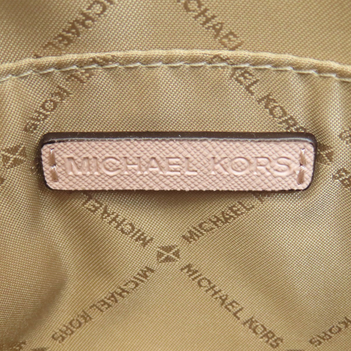 Michael Kors 35F1GTVC6B MK signature Shoulder Bag PVC Ladies [Used]