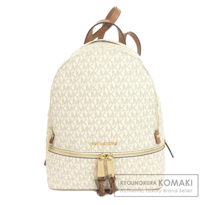 Michael Kors Rear MK Signature Backpack Â· Daypack PVC Ladies [Used]