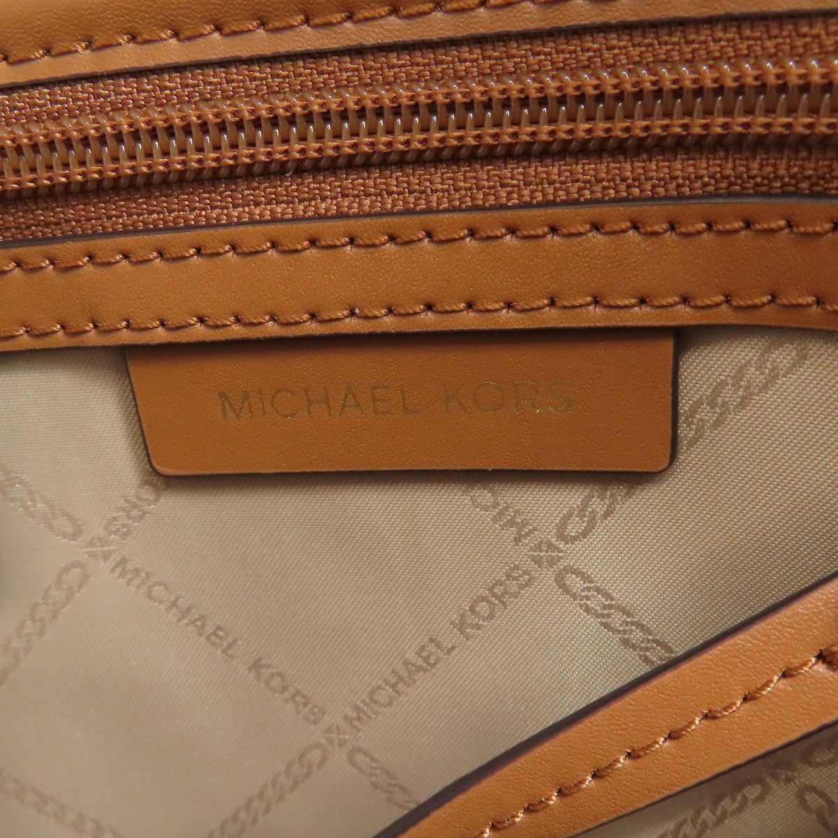 Michael Kors Rear MK Signature Backpack Â· Daypack PVC Ladies [Used]