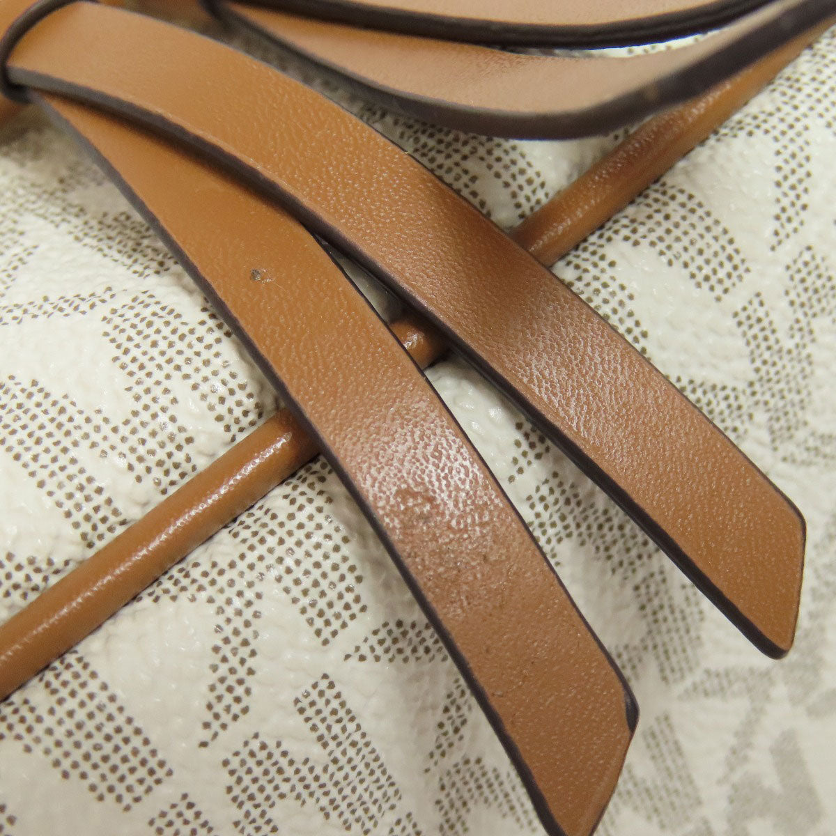 Michael Kors Rear MK Signature Backpack Â· Daypack PVC Ladies [Used]