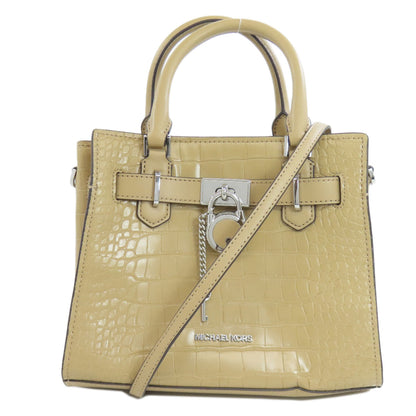 マイケルコース 型押し 2WAY ハンドバッグ レザー レディース 【中古】【Michael Kors】
