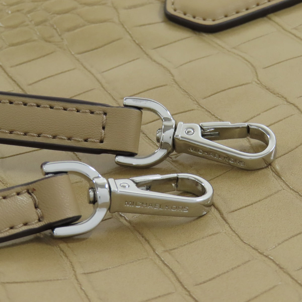 マイケルコース 型押し 2WAY ハンドバッグ レザー レディース 【中古】【Michael Kors】