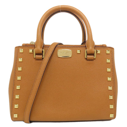MICHAEL MICHAEL KORS Studs 2WAY Handbag Leather Ladies [Used]